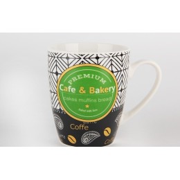 КОРАЛЛ Кружка 370мл. Кофейная история GJ011-CMG