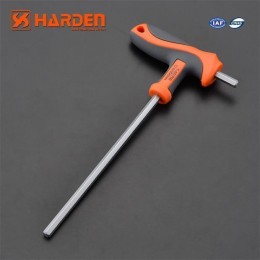 HARDEN Профессиональный T-образный шестигранный ключ 5х150мм 540715