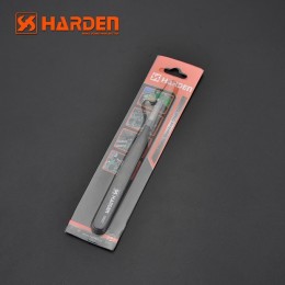 HARDEN Пинцет профессиональный острый 120мм 660212