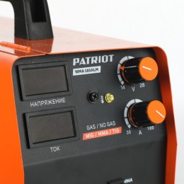 PATRIOT Полуавтомат сварочный инверторный WMA 185ALM MIG/MAG/MMA