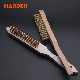 HARDEN Щетка по металлу (дерево) 4 ряда 611544