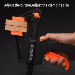 HARDEN Прижимная струбцина автоматическая 24 600334