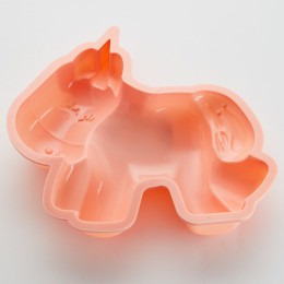 WEBBER Форма 19Х17,2 см Единорог BE 4475 S розовый