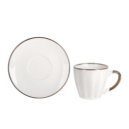 КОРАЛЛ Набор чайный 12 пр. Bianco ST1453