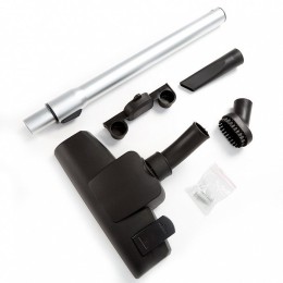 DELTA Пылесос 1000W LUX DE 3500 серый с красным