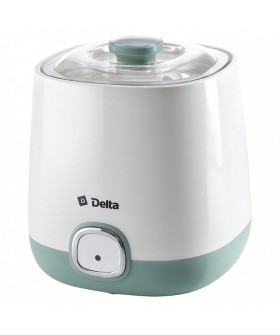 DELTA Йогуртница DL 8400 белая с серо-зеленым