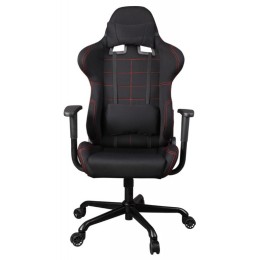 Бюрократ Кресло игровое 771/BLACK+BL две подушки черный крестовина металл 375545