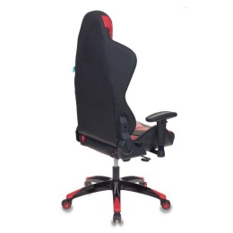 Бюрократ Кресло игровое CH-773N/BL+RED одна подушка черный/красный искусственная кожа 1075449