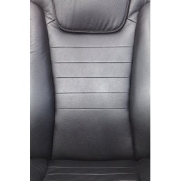 Бюрократ Кресло руководителя T-9923WALNUT/BLACK черный кожа крестовина дерево 1115302