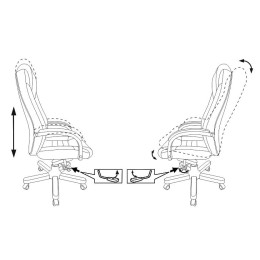 Бюрократ Кресло руководителя T-9923WALNUT/BLACK черный кожа крестовина дерево 1115302