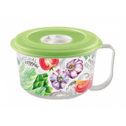 БЫТПЛАСТ Контейнер - кружка для бульона 1,1л. 4312270 микс