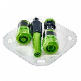 ГИДРОАГРЕГАТ Шланг поливочный 3/4 дюйма, 20 м, армированный, 3-х слойный ОЭЛИД СУПЕР премиум (набор коннекторов)