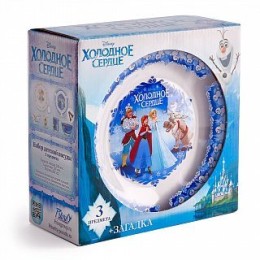 DELTA Набор посуды д/завтрака 3 пр. Холодное сердце КРС 946