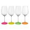 Набор бокалов для вина BOHEMIA Neon 350 мл. (4 шт.) 40729 350S D4896