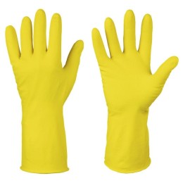 Gloves Перчатки хозяйственные латекс, М 67707