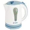 Электрический чайник Delta DL 1017 белый с голубым