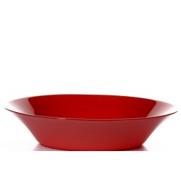 PASABAHCE Тарелка суповая 22 см.VILLAGE RED 10335 SLBD20