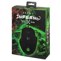 OKLICK Мышь 815G INFERNO черный оптическая USB игровая 351860