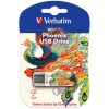 Флеш Диск VERBATIM 16Gb Store n Go Mini Tattoo Edition Phoenix USB 2.0 49887