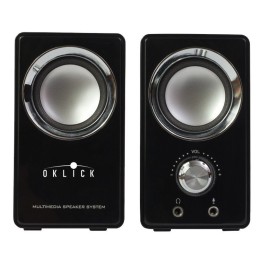OKLICK Колонки OK 116 2.0 черный 6Вт 315691
