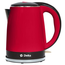 DELTA Электрический чайник DL 1370 красный с черным