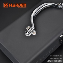 HARDEN Кейс металлический с застежкой L 520103