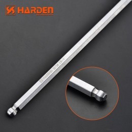 HARDEN Профессиональный T-образный шестигранный ключ с плавающей головкой 4х100мм 540704