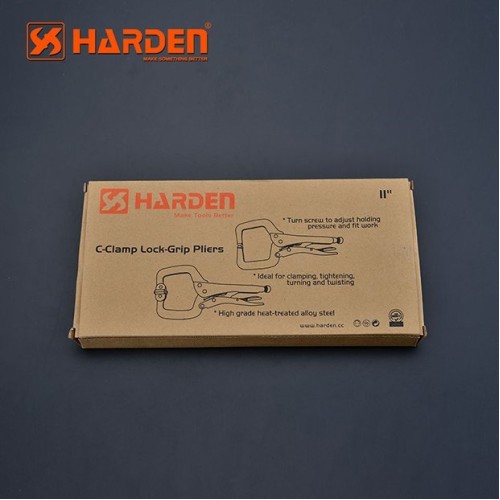 Сварочный зажим с поворотными накладками Harden 11" 560635