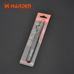 HARDEN Пинцет профессиональный изогнутый 120мм 660213