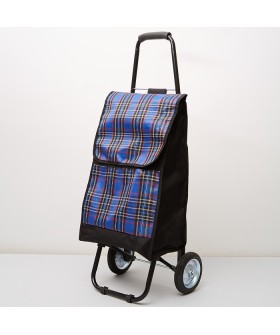 DELTA Тележка багажная ручная 50 кг DT 23 черная с синим