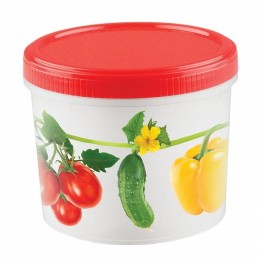 БЫТПЛАСТ Емкость 1,0 л. 431113018 микс