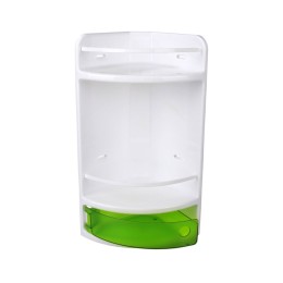 АЛЬТЕРНАТИВА Полка для ванной М 3157 зеленый