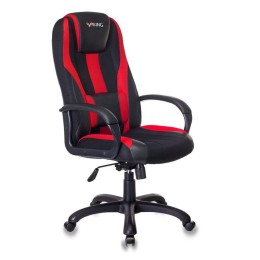 Бюрократ Кресло игровое VIKING-9/BL+RED черный/красный искусст. кожа/ткань 1160596