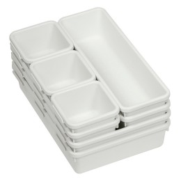 М-ПЛАСТИКА Набор лотков №2 М 1618 белый