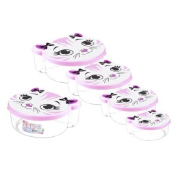 ЭЛЬФПЛАСТ Набор контейнеров Pets 479 микс