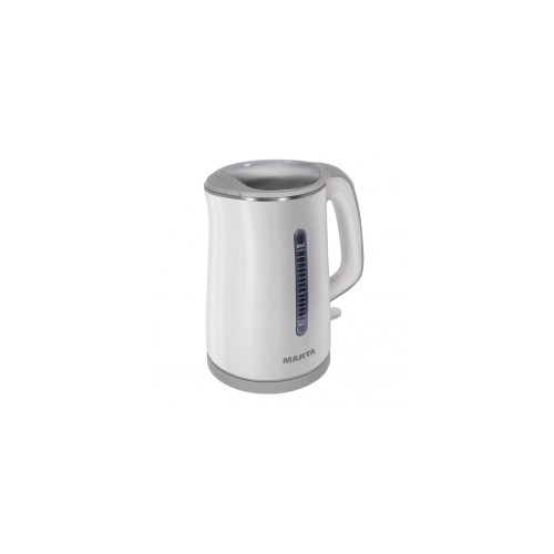 Электрический чайник Marta MT 1065 белый/серый, термос