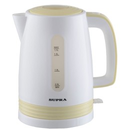 SUPRA Электрический чайник KES 1723 white/yellow