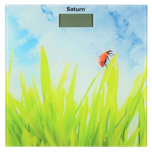 Весы напольные электронные Saturn ST PS 0282 grass