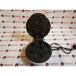 DELTA Вафельница Фигурки розовая DL 033