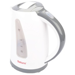 SATURN Электрический чайник ST EK 8425 white/grey