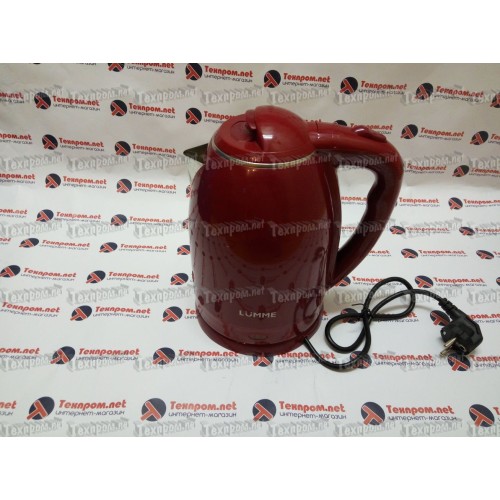 Электрический чайник Lumme LU 159 красный гранат