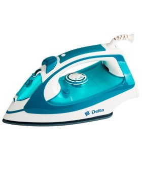 DELTA Утюг 2600W DL 416 белый с бирюзовым