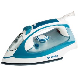 DELTA Утюг 2600W DL 416 белый с бирюзовым