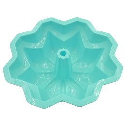 ALPENKOK Форма 24х9см Цветок AK 6035 S мятный