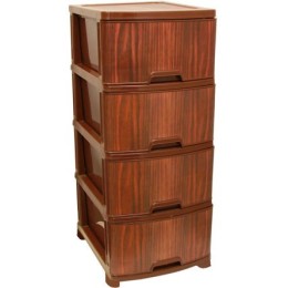 М-ПЛАСТИКА Комод 4 секции Классик Деко М2803