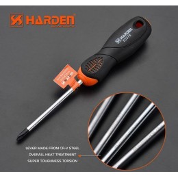 HARDEN Профессиональная крестовая отвертка PH2x150мм 550377