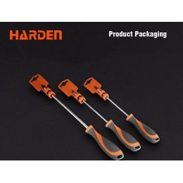 HARDEN Профессиональная крестовая отвертака из стали S2 PH2x38мм