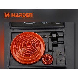 HARDEN Коронки по дереву в кейсе 16пр. 610548