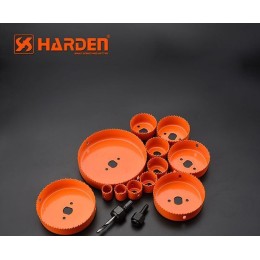 HARDEN Коронки по дереву в кейсе 16пр. 610548