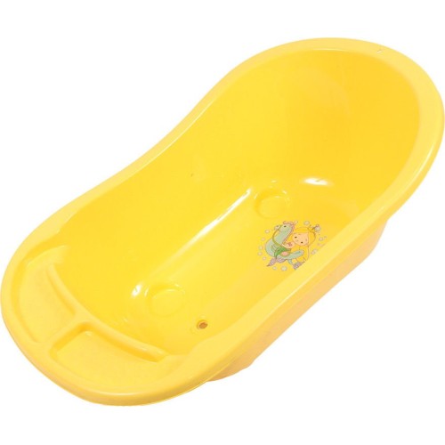 Ванночка детская с водостоком желтый DD STYLE 12004